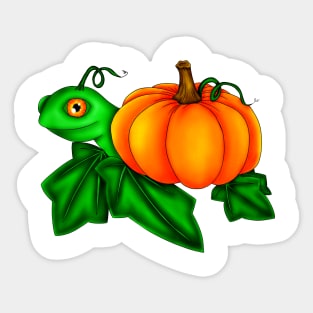 Pumpkin turtle Sticker